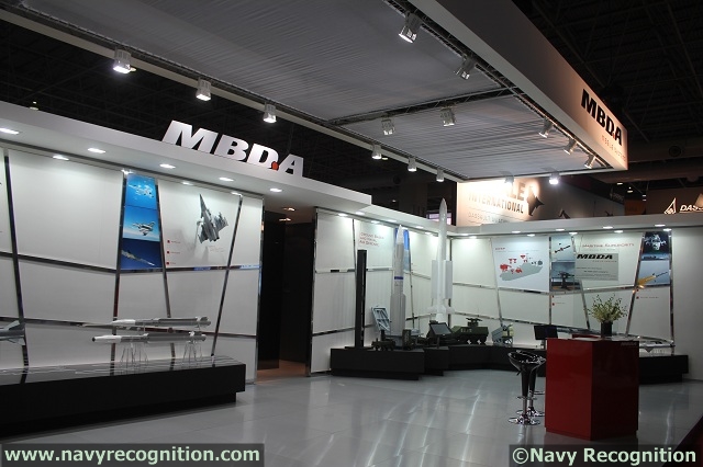 MBDA booth during LIMA 2013ù
