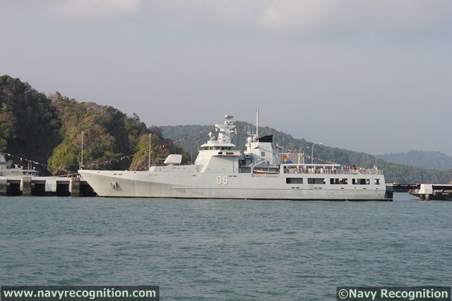 KDB DARUSSALAM Darussalam-class offshore patrol vessel at LIMA 2013 