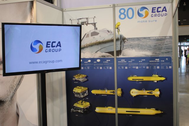 At the 14th Baltic Military Fair BALT-MILITARY-EXPO in Gdansk, Poland ECA Group, the french company specialised in robotics, automated systems and simulation presents its underwater and maritime robotics solutions. 