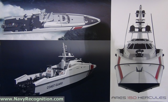 The "ARES 150 Hercules" multi-role patrol craft