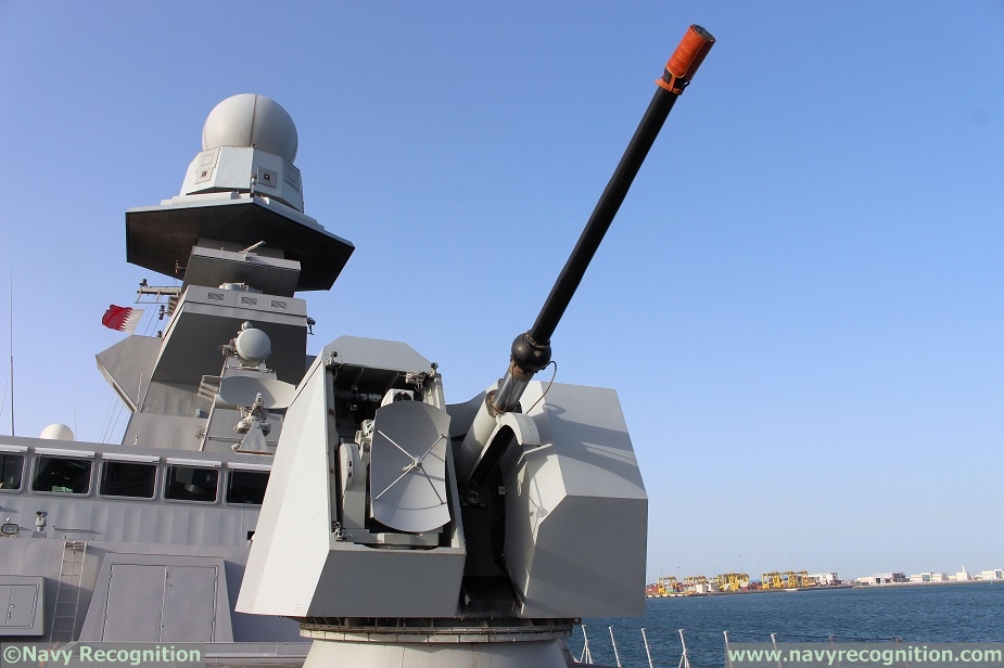 Italian Navy FREMM ITS Margottini with Leonardo Technologies