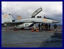 The Indian Navy has commissioned its first squadron of MiG-29K/KUB shipborne fighters, dubbed the "Black Panthers," a MiG spokesperson in India said on Saturday. The ceremony at an airbase in Dabolim, in the state of Goa on India's west coast, was attended by India's Defense Minister A K Antony, Chief of Naval Staff Admiral D K Joshi and MiG Director-General Sergei Korotkov.