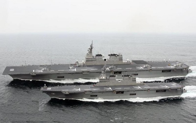 A keel-laying ceremony for the first 22DDH helicopter carrier for the Japan Maritime Self-Defence Force (JMSDF) was held at IHI Marine United's (IHIMU's) Yokohama on 27 January 2012. Japan already has two helicopter carriers -- the Hyuga deployed in March 2009 and the Ise deployed in March 2011 -- but the new vessel will be bigger.