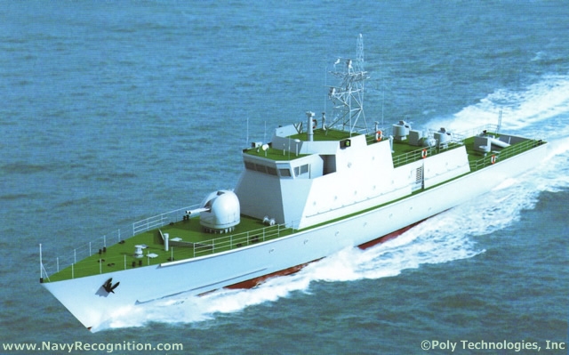 New Chinese made Patrol Boat of unknown type 