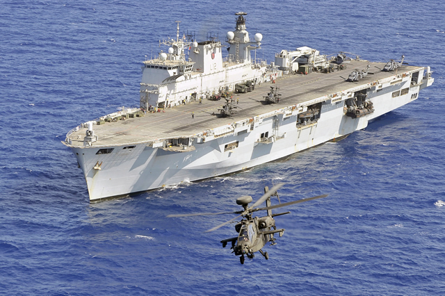 HMS Ocean, the Royal Navy’s largest warship which played a starring role during the London 2012 Olympics, will receive a £65M upgrade, the MoD announced today.