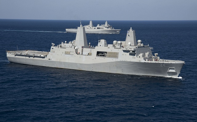 The amphibious transport dock ship USS Arlington (LPD 24) returned to its homeport of Norfolk, May 3, following completion of the ship's historic maiden deployment. During the seven-month deployment, the ship completed missions in both the U.S. 5th and 6th Fleet areas of operations, supporting national security interests and maritime security operations.