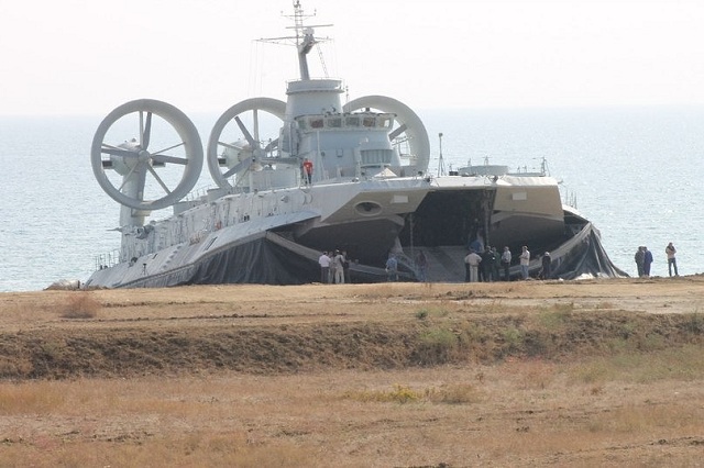 Fresh pictures of a Zubr class air-cushioned landing craft bound for China have emerged. The pictures show the LCAC during its builder trials in Ukraine before its delivery to the Chinese Navy.