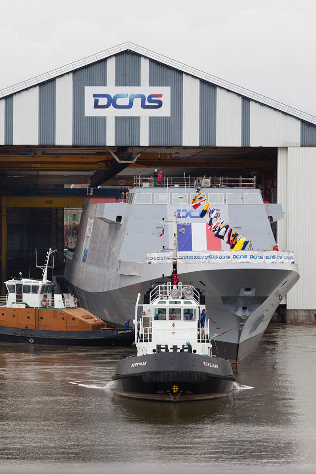 On october 18, 2012, DCNS launched the Normandie FREMM frigate in the presence of French Minister of Defence, and Minister of Economy and Finance. This success underlines once again the industrial dynamism of DCNS: six multi-mission frigates are currently under construction.