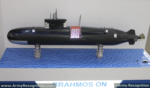 BrahMos, the Russian-Indian supersonic cruise missile joint venture, is to test-fire their anti-ship missile from a submarine platform by year-end, the Russian partner NPO Mashninostroyenie said Friday.