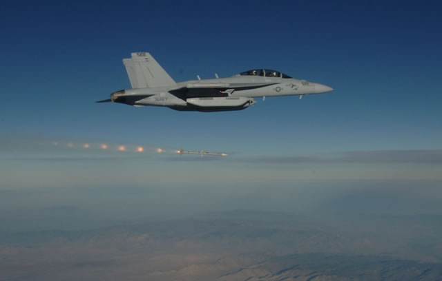 The U.S. Navy recently flew Boeing EA-18G Growler aircraft with sensor system upgrades and its newest data network, demonstrating how the enhanced technologies would allow aircrews to locate threats more quickly and accurately.