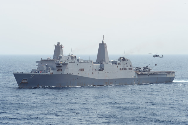 A sixth ship of the U.S. Navy is now located in the eastern part of the Mediterranean Sea, not far from the Syrian coast, where five destroyers of the U.S. Navy are already deployed.