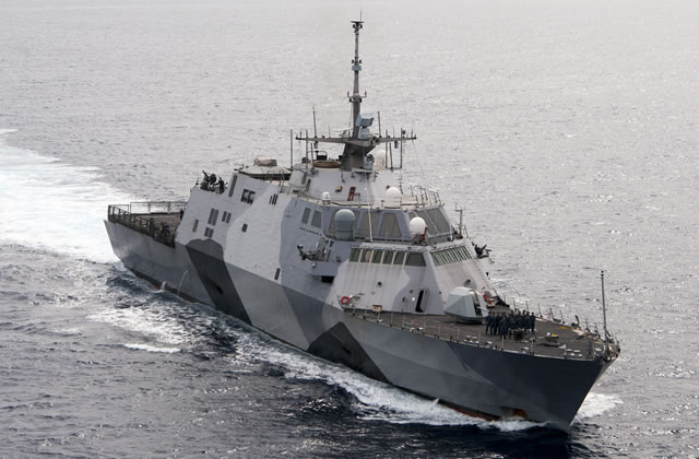 The U.S. Navy has awarded the Lockheed Martin-led industry team a contract for one fully funded Freedom-class Littoral Combat Ship (LCS). The contract award includes funding for seaframe construction, systems integration and testing. 