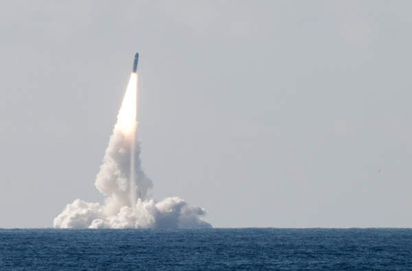 The French Ministry of Defense announced that an M51 submarine launched ballistic missile (SLBM) was test launched "in operational conditions" from French Navy (Marine Nationale) ballistic missile submarine (SSBN) Le Triomphant on July 1st 2016.