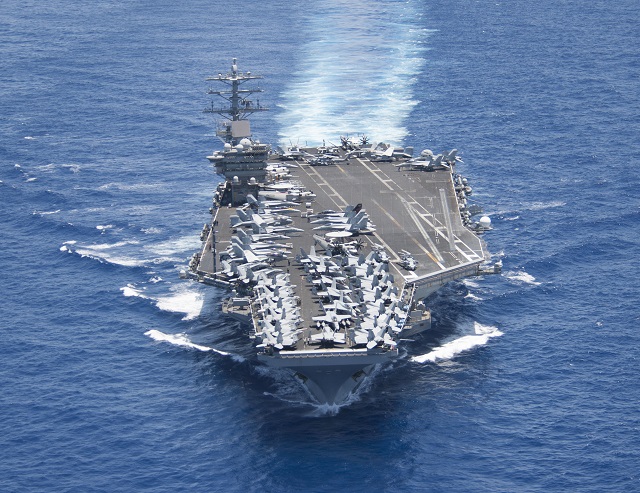 South Korea and the United States started on Monday two-day joint naval exercises off the east coast involving a US nuclear-powered aircraft carrier, South Korean media reported. Earlier in the day, the 97,000-ton USS Nimitz (CVN 68) left the southeastern port of Busan for the drills with South Korea's navy in the East Sea near Pohang, the Yonhap news agency quoted a senior military official as saying.