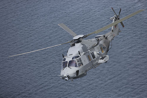 NHI is proud to announce that the first NH90 NFH Step B, has been delivered today to the Italian Navy. This fully operational naval helicopter will be assigned to the 5th Helicopter Squadron of the Italian Navy at the Sarzana-Luni base. The Italian Navy has ordered 56 NH90s, 46 of which in the NFH variant.