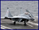 Russian naval aviation pilots are currently learning to operate advanced MiG-29K/KUB (NATO reporting name: Fulcrum-D) multipurpose fighter jets, Defense Minister Sergei Shoigu said during a conference call on Wednesday. "The construction of a ground training facility continues in the city of Yeysk [in the Krasnodar Territory in southwest Russia] to teach flight personnel to operate them [MiG-29K/KUB fighter jets]" 