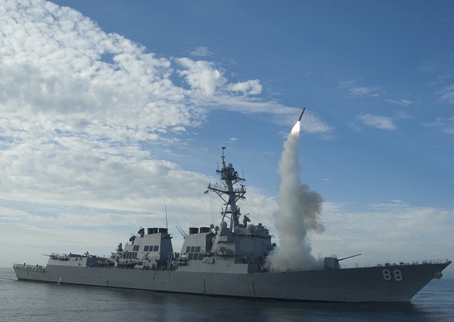 Raytheon Company completed a successful field test of an advanced Electronic Support Measure (ESM) seeker installed in a Block IV Tomahawk missile as part of the company's new product improvement program. 