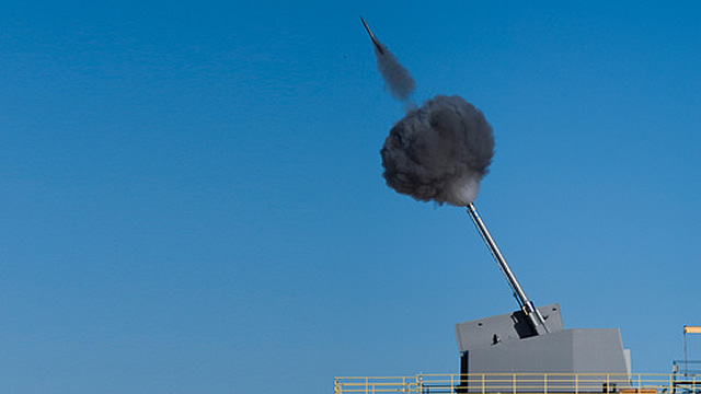 BAE Systems and Leonardo to Adapt Vulcano Guided Round for DDG 1000's Advanced Gun System
