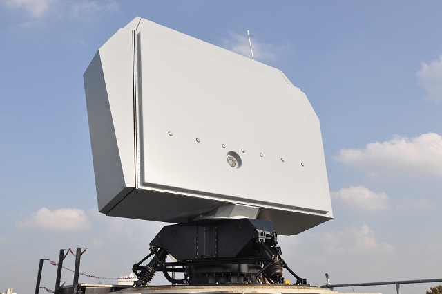 The Netherlands Defence Materiel Organisation (DMO) and Thales have signed a contract for the delivery of a NS100 dual-axis multi-beam surveillance radar. The system will be installed on HNLMS Rotterdam, to replace its 30-year old DA08 radar system. The NS100 will be installed in the second semester of 2017, in line with the ship’s maintenance schedule.