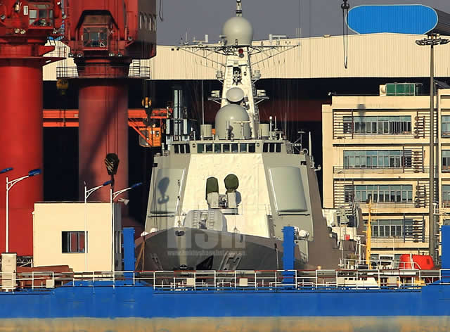 The sixth (expected to be the last ship of the class) Type 052C Destroyer received its hull number 153 in early December 2014. Delivery to the PLAN could happen in 2015.