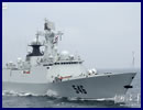 The Type 054A frigate (Jiangkai II class) “Yancheng” of the Navy of the Chinese People’s Liberation Army (PLAN) completed its second escort mission for maritime transportation of Syria’s chemical weapons on January 27, 2014.