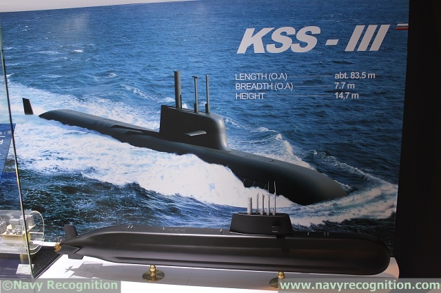 Navy Recognition learned from two separate sources who wished to remain anonymous that French defense companies Sagem and Thales would have been selected to provide sensor systems for South Korea’s Jangbogo III heavy diesel-electric submarine programme (KSS-III).