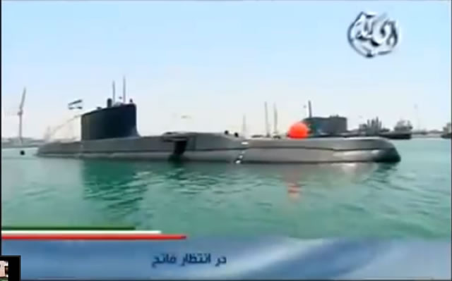 Iran's Fateh class submarine