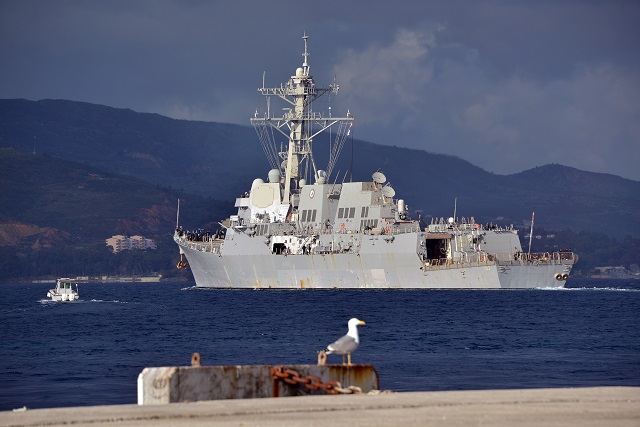 The Arleigh Burke-class guided-missile destroyer USS Truxtun (DDG 103) departed Souda Bay, March 6, en route to conduct combined training and theater security cooperation engagements in the Black Sea with Romanian and Bulgarian Naval forces.