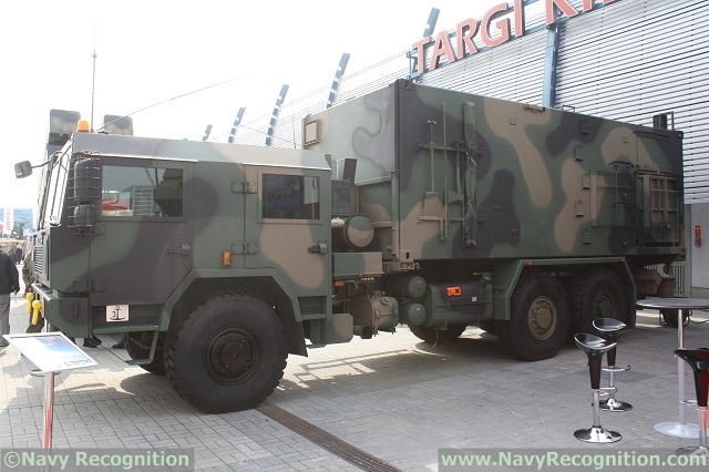 At MSPO 2014, the International Defense Exhibition currently taking place in Kielce, Kongsberg is showcasing some elements of the NSM (Naval Strike Missile) coastal battery system. The battery is operated by a Polish Navy coastal defence squadron based in Siemirowice (Northern Poland near Gdansk).