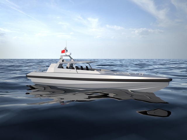 In a third recent construction contract with Damen Shipyards Group, the Royal Moroccan Navy has ordered five Interceptor 1503 vessels. The vessels will be mobilised to combat illegal activities such as terrorism and smuggling in Moroccan waters. Designed for ultra-fast operations, the Interceptor 1503 can reach speeds of up to 60 knots. This impressive figure is achieved by combining an outstanding propulsion system with cutting edge lightweight composite materials. 