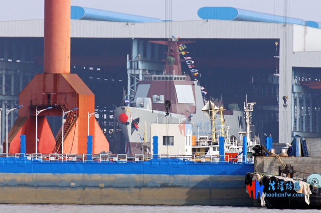 According to the People's Liberation Army Navy (PLAN or Chinese Navy) the third Type 052D (NATO reporting name Luyang III class) destroyer Hefei (hull number 174), was just commissioned on December 12 with China's South Sea Fleet. The vessel is now homeported at Yulin Naval Base located in the Yalong Bay (city of Sanya) on Hainan island.