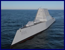 The future USS Zumwalt (DDG 1000) sailed out of General Dynamics-Bath Iron Works shipyard in Bath, Maine, yesteday for the very first trials (called builder trials). Zumwalt is the largest destroyer ever built for the U.S Navy. This initial builder sea trials will help check basic systems onboard as well as the seaworthiness of the inverse bow design.
