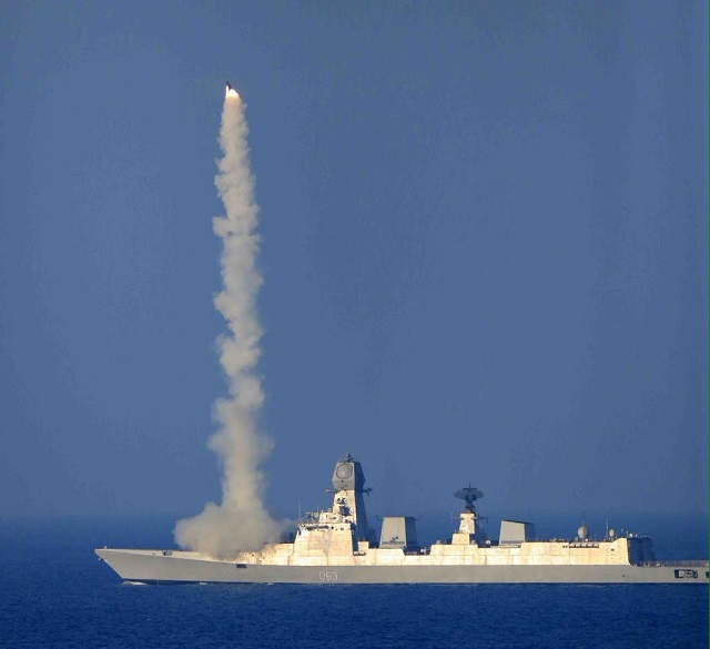 BRAHMOS Supersonic Cruise Missile was successfully test fired from the Indian Navy's newest destroyer INS Kolkata. The launch was flawless and the missile met all its designed parameters.