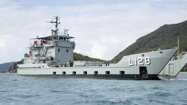 Chief of Royal Australian Navy Vice Admiral Tim Barrett, AO, CSC, RAN, was joined at HMAS Cairns today by his Philippine counterpart, Flag Officer in Command Philippine Navy, Vice Admiral Jesus Millan, at a ceremony to gift two decommissioned Australian Balikpapan class landing craft to the Government of the Philippines.