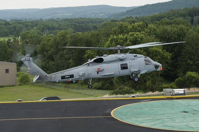 Denmark is one step closer to becoming the second international customer to have the U.S. Navy’s MH-60R Seahawk helicopter in its inventory. The first two aircraft arrived at Lockheed Martin’s Owego, New York facility for digital cockpit and integrated mission systems and sensors installation July 9 and are anticipated to be delivered to the US Navy later this yea (before transfer to the end customer).