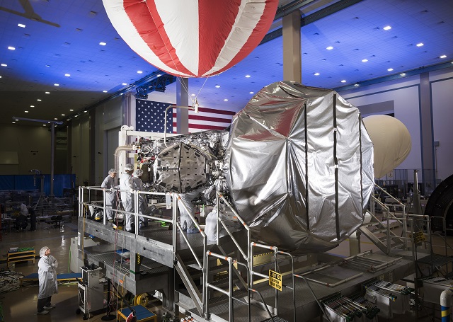 Following successful completion of on-orbit testing, the U.S. Navy accepted the third Lockheed Martin-built Mobile User Objective System (MUOS) satellite. Launched January 20, MUOS-3 is the latest addition to a network of orbiting satellites and relay ground stations that is revolutionizing secure communications for mobile military forces.