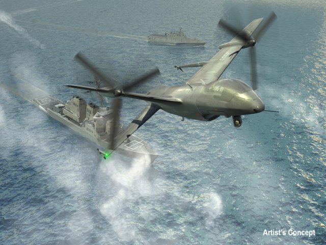 Tern Progress Toward Enabling Small Ships to Host their own Unmanned Air Systems (UAS)