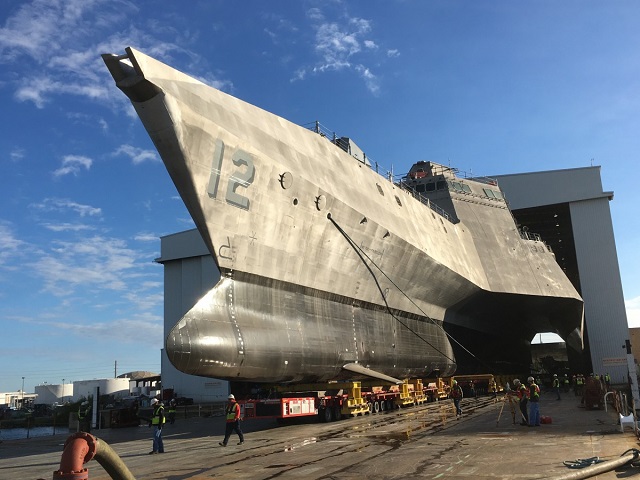 Austal has launched the twelfth Independence-class Littoral Combat Ship, the future USS Omaha (LCS 12), at its state-of-the-art ship manufacturing facility in Mobile, Alabama, on Friday 20th November 2015. This marks the third ship Austal USA has launched this year.