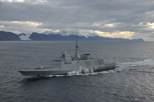 FREMM Languedoc long cruise Arctic French Navy 1