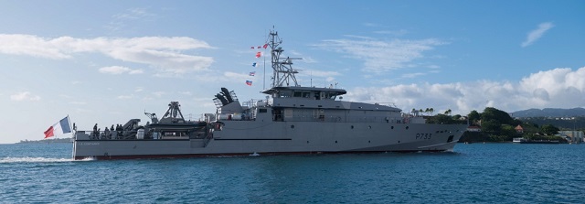 French Navy Guyana-based Light Patrol Vessel PLG La Confiance is Now on Active Duty 