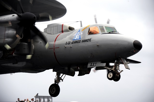 Northrop Grumman Corporation has received a U.S. Navy contract modification for non-recurring engineering and recurring support to configure the first Japanese E-2D Advanced Hawkeye airborne early warning aircraft.