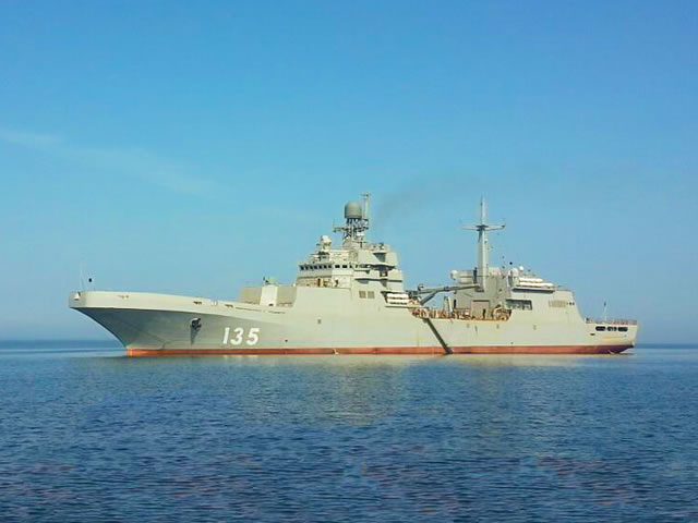 Russia’s Project 11711 large amphibious assault ship Ivan Gren built at the Yantar Shipyard in Kaliningrad in west Russia has gone to the Baltic Sea for the first time during its running trials, shipyard spokesman Sergei Mikhailov told TASS. 