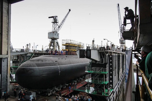 The fifth Project 636.3 conventional submarine Veliky Novgorod designed for the Black Sea Fleet will be put afloat in St. Petersburg in northwest Russia on March 17, a source in the Russian Navy Main Staff told TASS on Tuesday. The sixth Project 636.3 conventional submarine Kolpino will be floated out in May, the source added. 