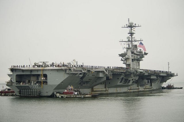Huntington Ingalls Industries announced today that its Newport News Shipbuilding division has received a contract option from the U.S. Navy to assist with planning for the refueling and complex overhaul (RCOH) of the aircraft carrier USS George Washington (CVN 73).