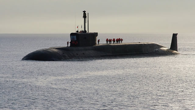 Borey Borei class ballistic missile nuclear submarine Yury Dolgoruky