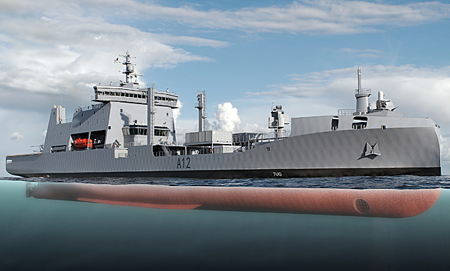 A new polar-class logistic support tanker for the Royal New Zealand Navy (RNZN) will be the first naval vessel to feature the Rolls-Royce award winning Environship design with wave piercing bow. It will replace HMNZS Endeavor, which has been in service for 30 years.
