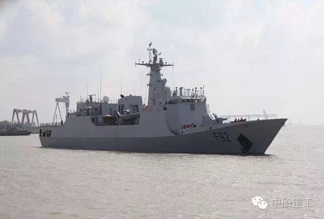 Rear Admiral Ibok-Ete Ekwe Ibas, Chief of the Nigerian Navy, was at the China Shipbuilding & Offshore International Company (CSOC)'s Wuchang Shipyard in Wuhan, China in early September to receive the second P18N offshore patrol vessel (OPV). CSOC is part of the part of the State Shipbuilding Corporation, China Shipbuilding Industry Corporation (CSIC).