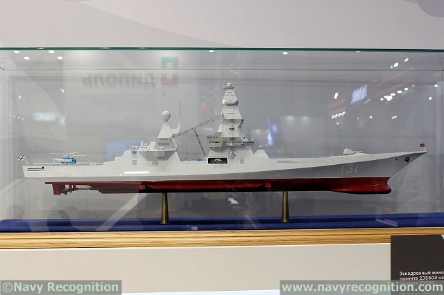 Russia’s Kronstadt Group is planning to join defense contractors that will build the Project 23560 Leader-class destroyer for the Russian Navy, Group CEO Armen Isaakyan told TASS at the Army 2016 international military and technical forum. 