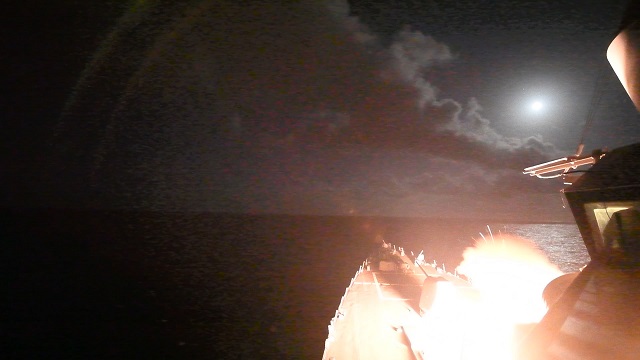 US Navy Destroyers USS Porter & USS Ross Launched Tomahawk Strikes Against Syria