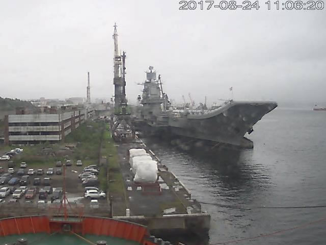 Admiral Kuznetsov aircraft carrier repairs